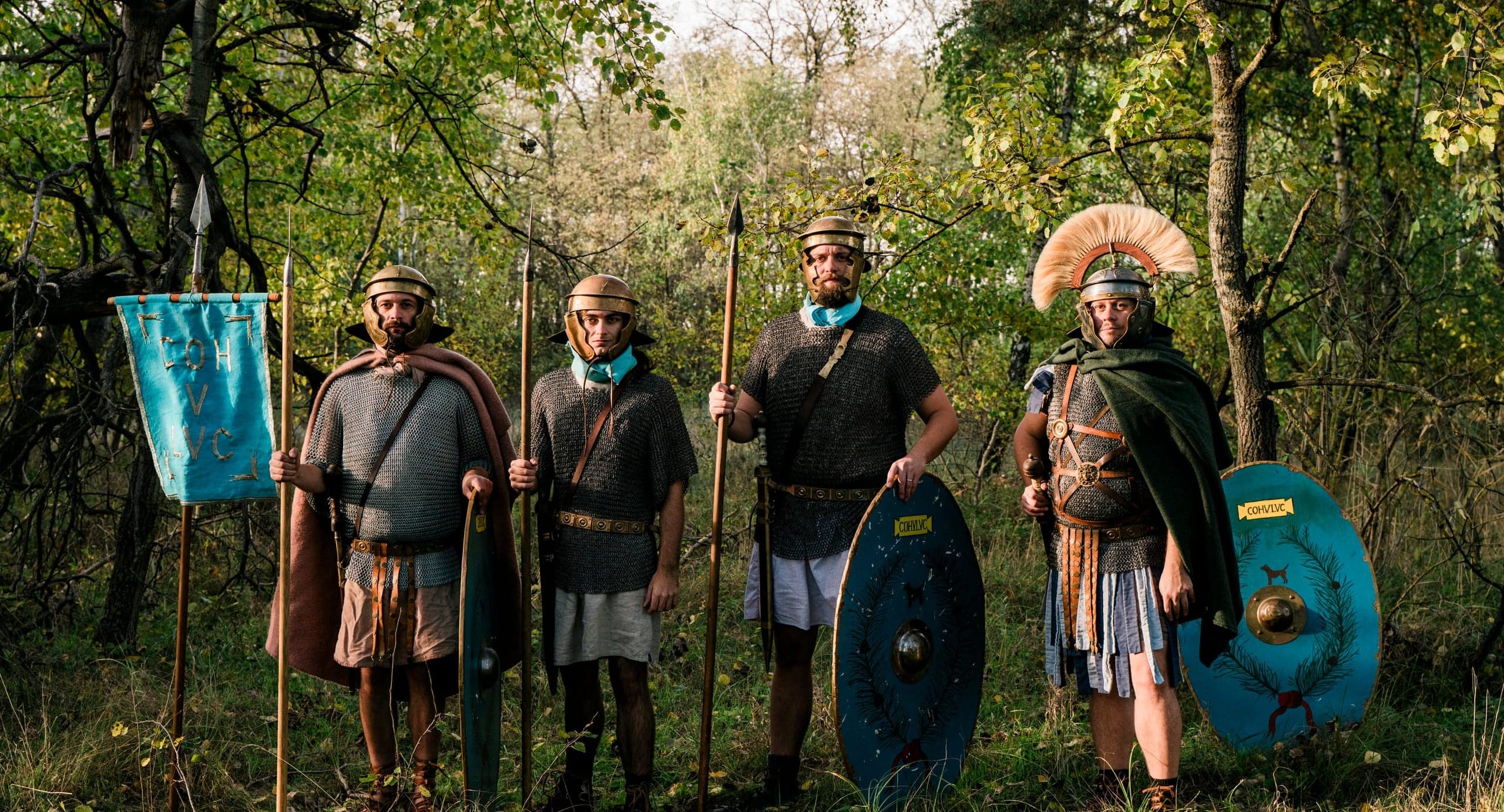 Roman auxiliary forces in formation