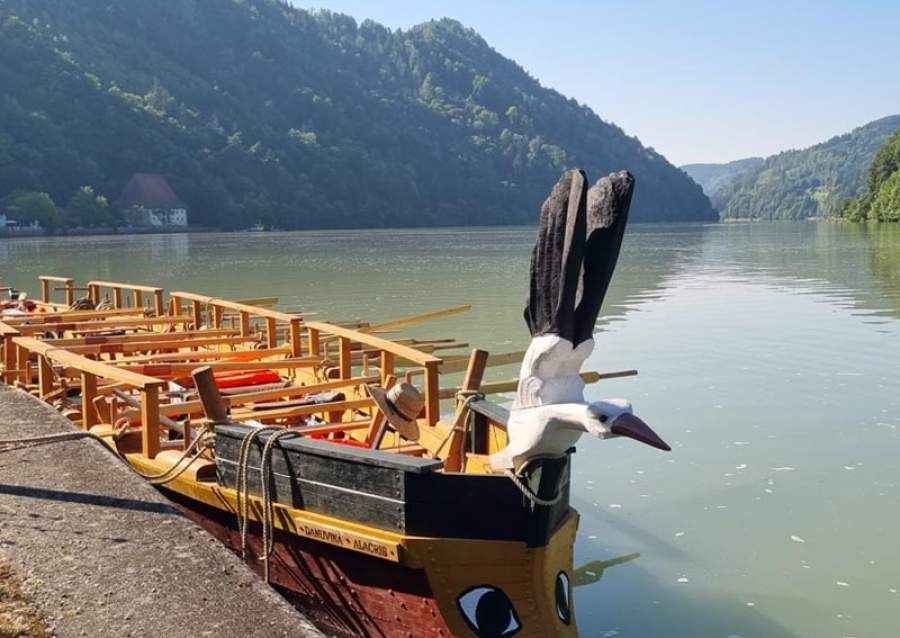 Rímska veslica Danuvina Alacris - Živá história v Čunove