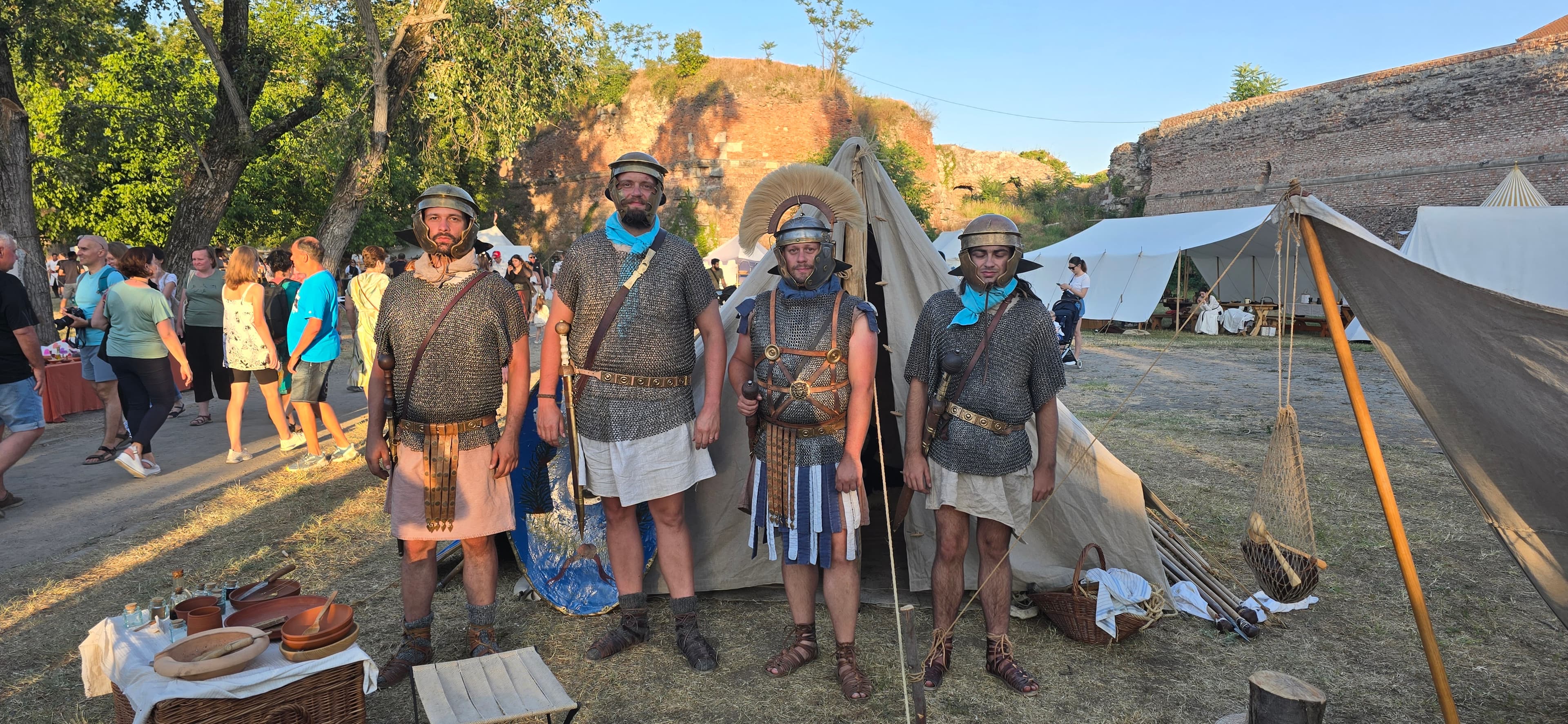 Roman auxiliary forces in formation